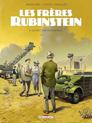 jaquette livre Les Frères Rubinstein Tome 6 - La Ponctualité Allemande