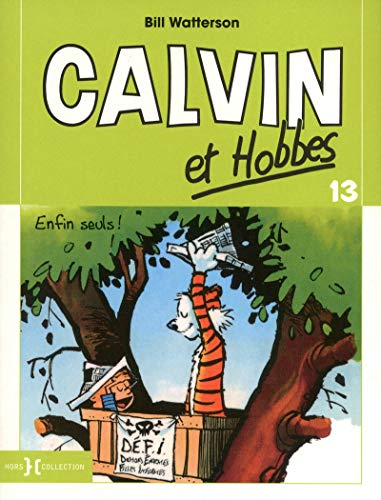 jaquette livre Calvin Et Hobbes Tome 13 - Enfin Seuls !