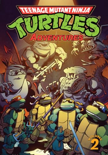 jaquette livre Teenage Mutant Ninja Turtles Adventures Tome 2