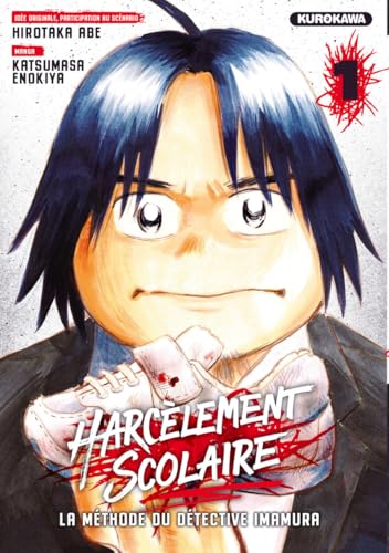 jaquette livre Harcèlement scolaire : La méthode du détective Imamura - Tome 1
