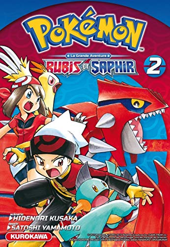 jaquette livre Pokémon - La Grande Aventure ? Rubis et Saphir - Tome 2