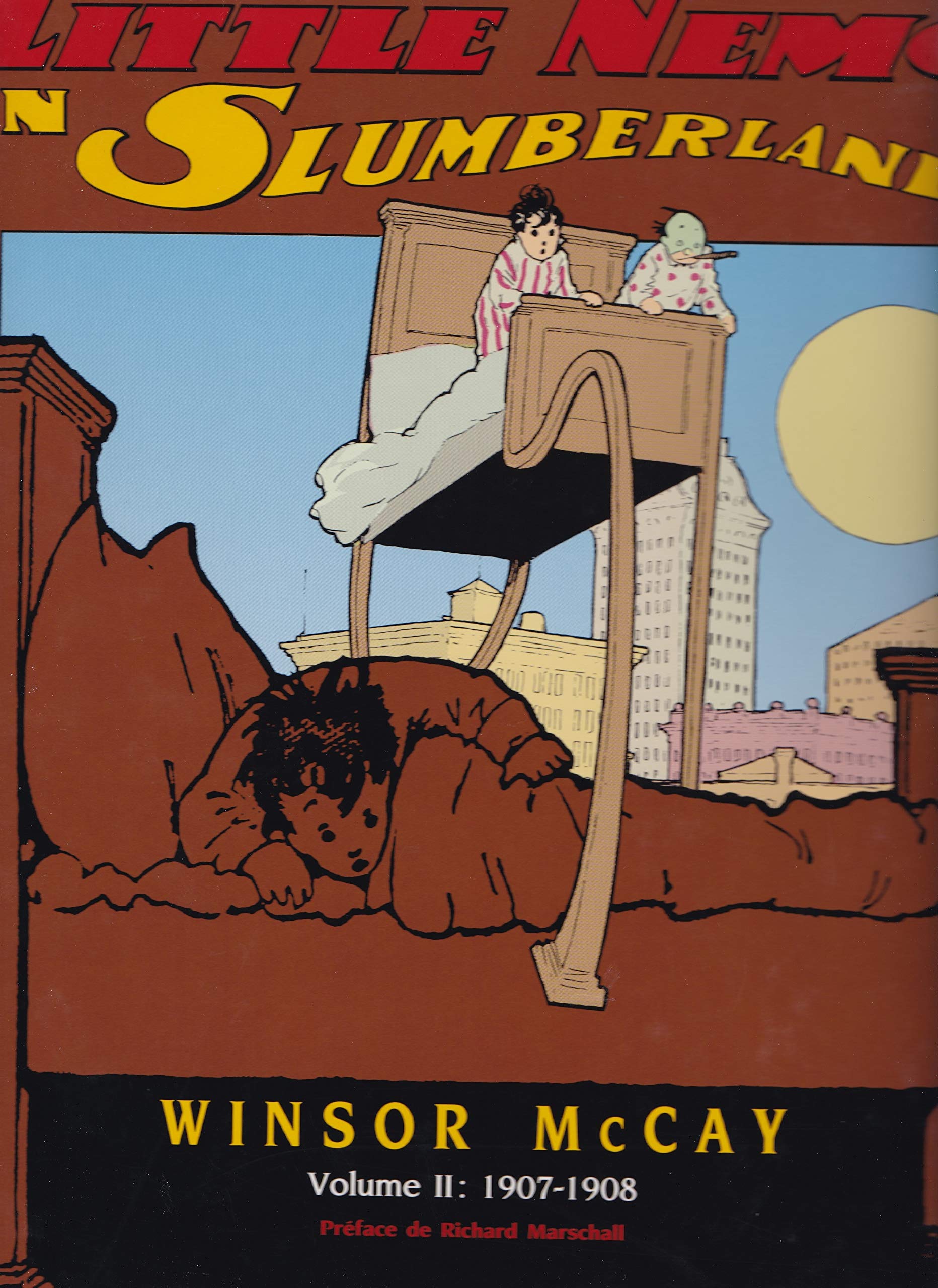 jaquette livre Little Nemo, tome 2 : 1907-1908