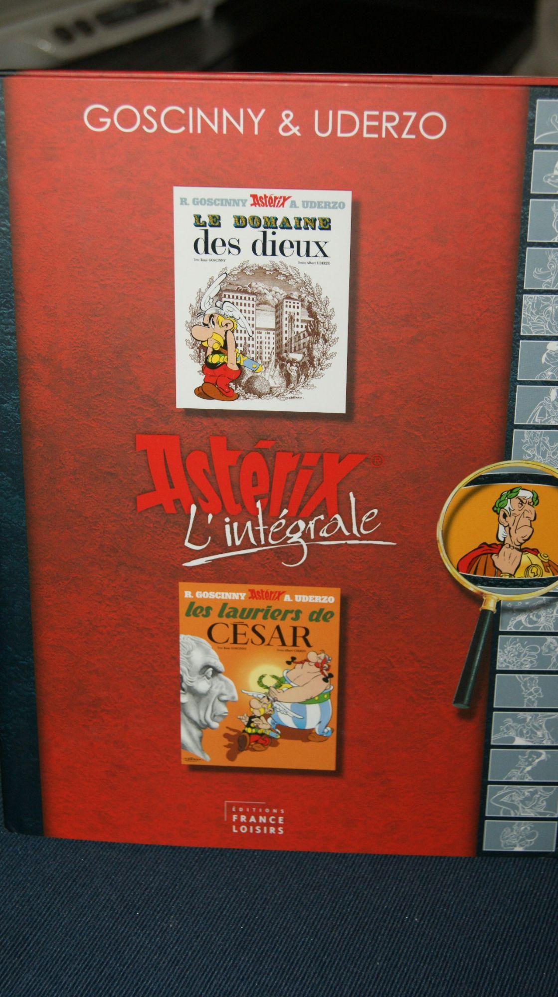 jaquette livre LE DOMAINE DES DIEUX/LES LAURIERS DE CESAR