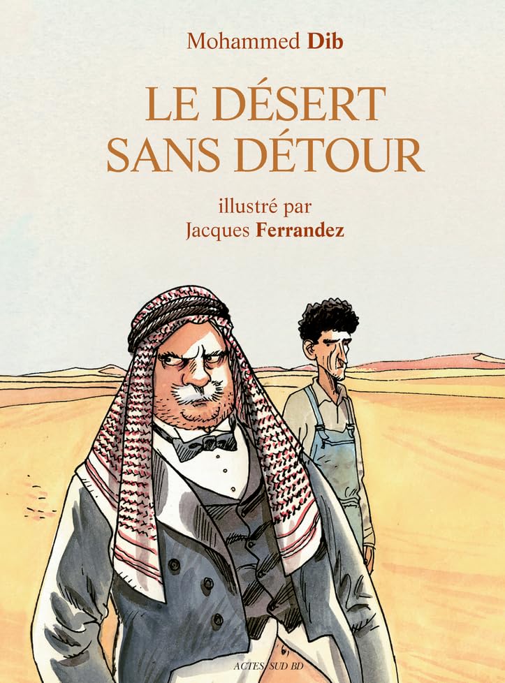 jaquette livre Le Désert Sans Détour