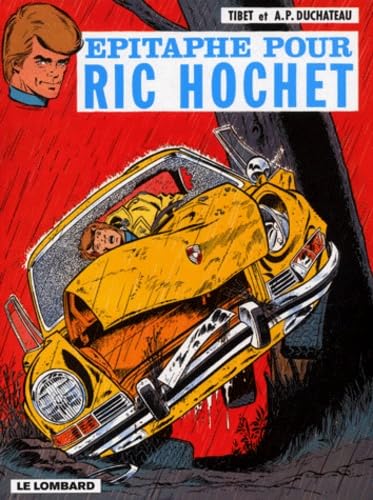 jaquette livre Ric Hochet Tome 17 : Epitaphe Pour Ric Hochet