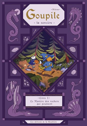 jaquette livre Goupile, La Sorcière Tome 1 - Le Mystère Des Rochers Qui Poussent