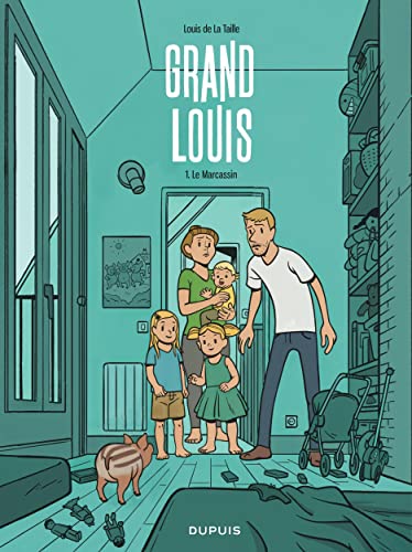 jaquette livre Grand Louis Tome 1 - Le Marcassin