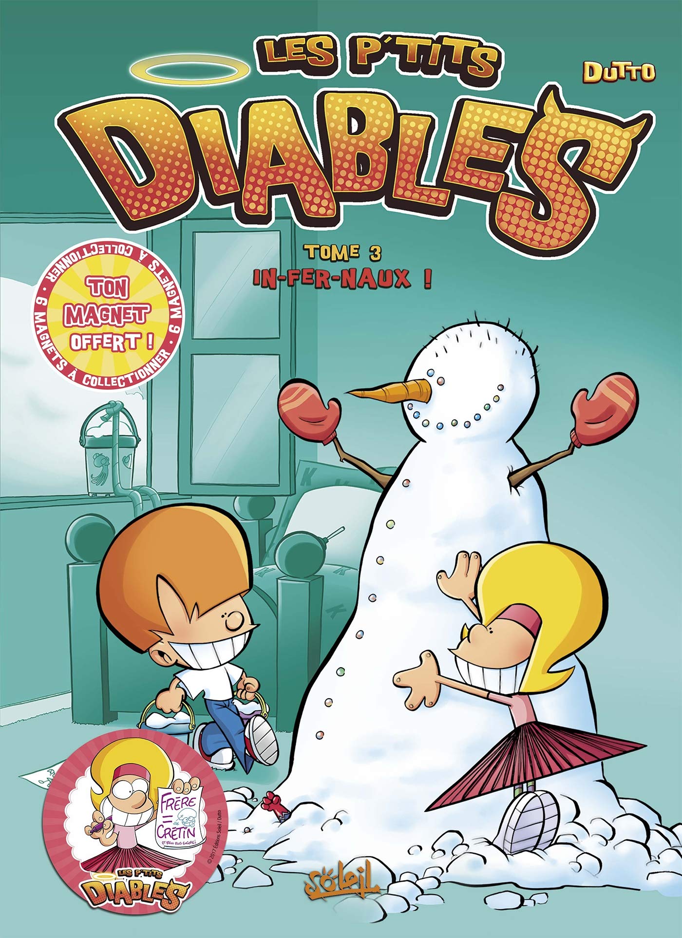 jaquette livre Les p'tits diables, Tome 3 : In-fer-naux !