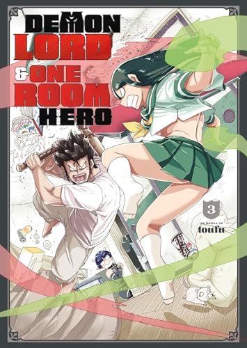 jaquette livre Demon Lord et One Room Hero - Tome 3