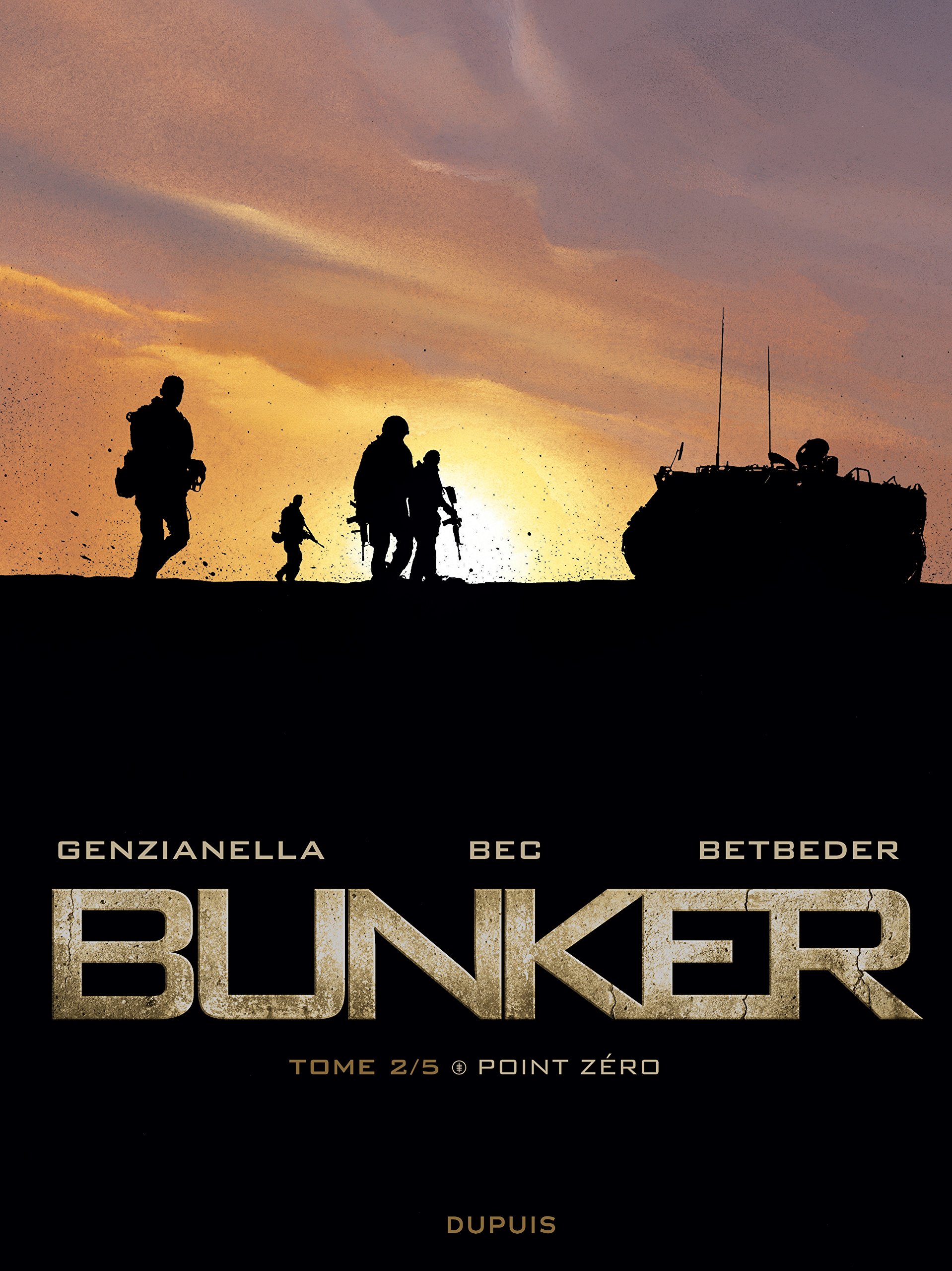 jaquette livre Bunker - tome 2 - Point Zéro