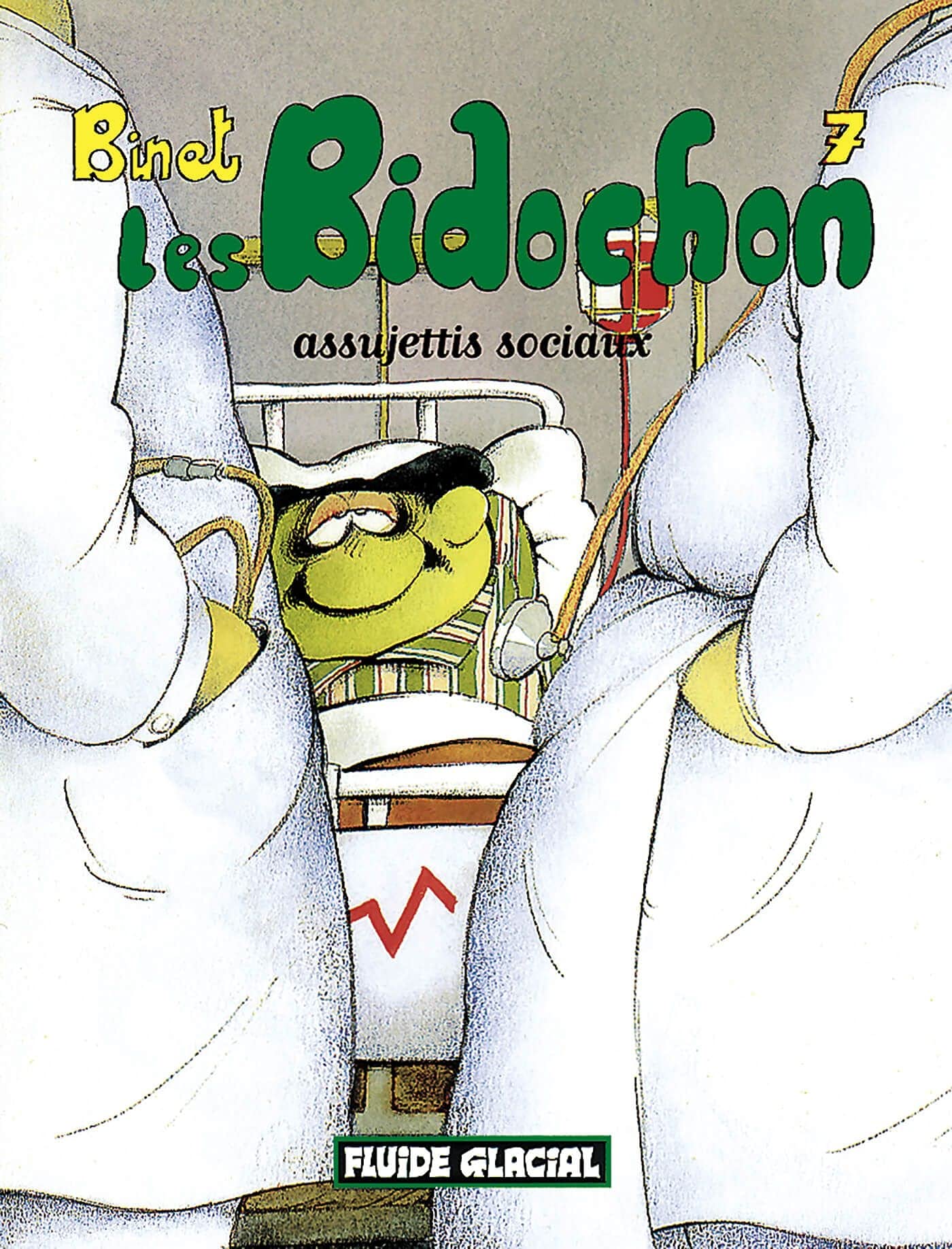 jaquette livre Les Bidochon, tome 7 : Assujettis sociaux