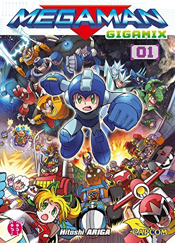 jaquette livre Megaman Gigamix - Tome 1