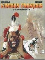 jaquette livre L'indien français Tome 8 : Hurlements
