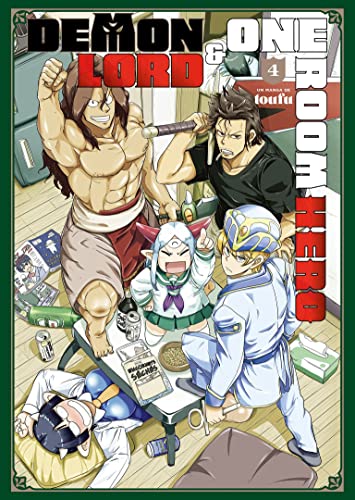 jaquette livre Demon Lord et One Room Hero - Tome 4