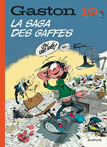 jaquette livre Gaston Tome 19 - La Saga Des Gaffes