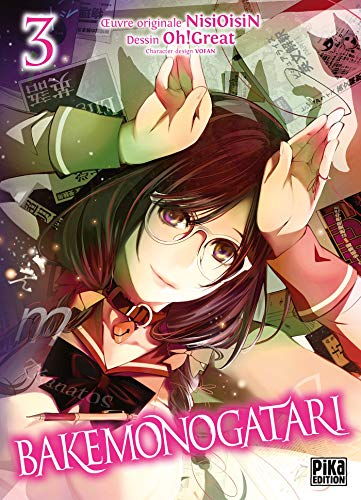jaquette livre Bakemonogatari - Tome 3