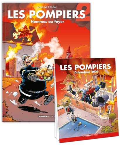 jaquette livre Les Pompiers Tome 2 - Hommes Au Foyer - Avec Un Calendrier 2025 Offert