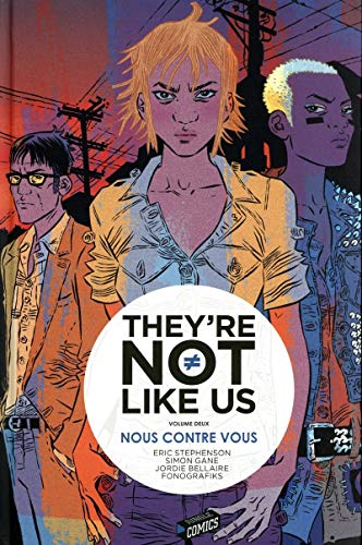 jaquette livre They're Not Like Us Tome 2 - Nous Contre Vous