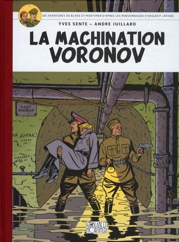 jaquette livre Les Aventures De Blake Et Mortimer Tome 14 - La Machination Voronov - Album Petit Format