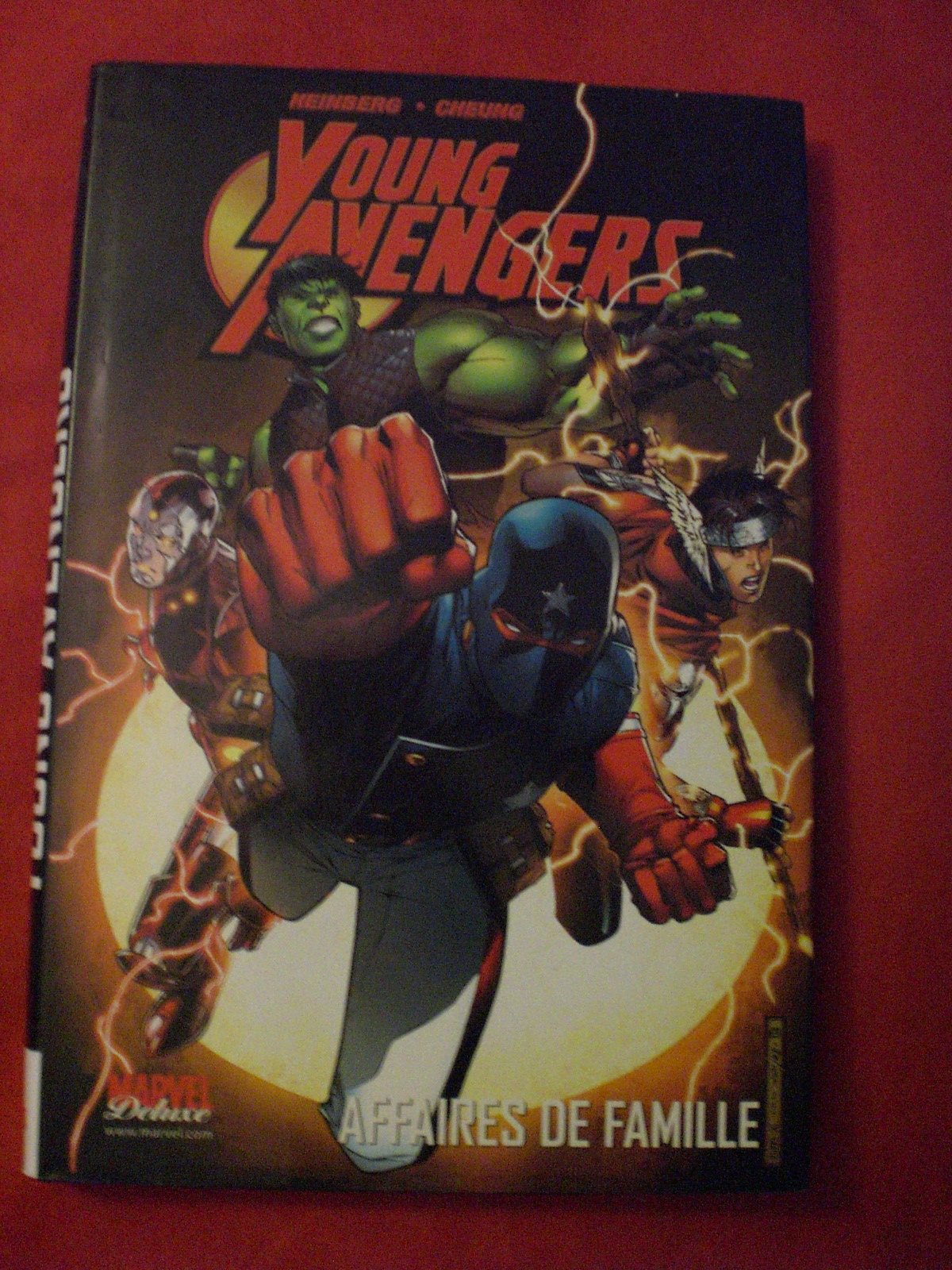jaquette livre Young Avengers : Affaires de famille