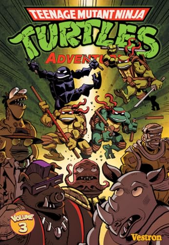 jaquette livre Teenage Mutant Ninja Turtles Adventures Tome 3