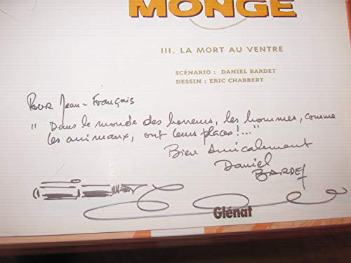 jaquette livre Docteur Monge Tome 3 : La Mort Au Ventre
