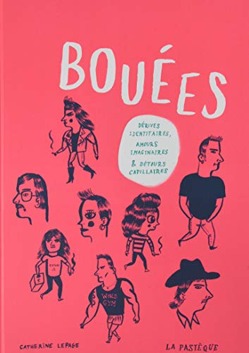jaquette livre Bouées - Dérives Identitaires, Amours Imaginaires & Détours Capillaires