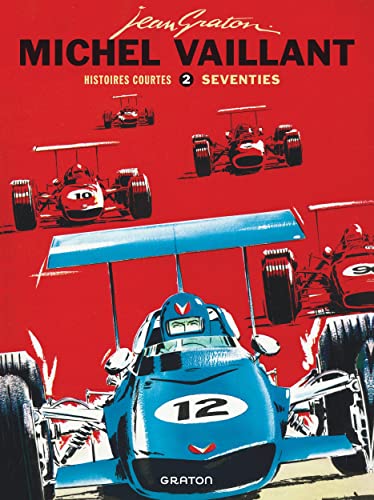 jaquette livre Michel Vaillant - Histoires Courtes Tome 2 - Seventies
