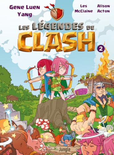 jaquette livre Les Légendes De Clash Tome 2