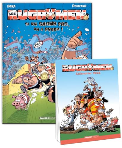 jaquette livre Les Rugbymen Tome 2 - Si On Gagne Pas, On A Perdu ! - Avec Un Calendrier Offert