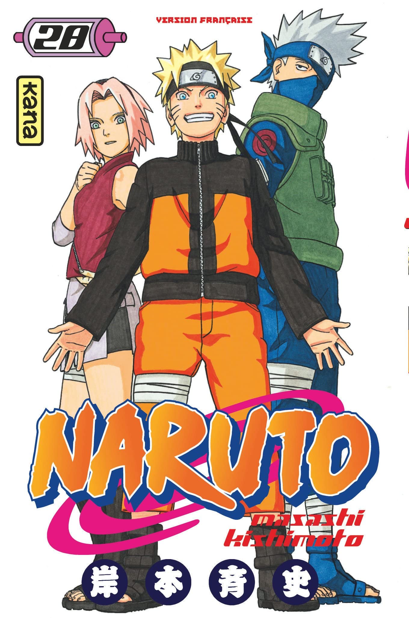 jaquette livre Naruto Vol.28