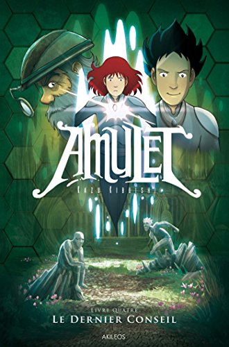 jaquette livre Amulet Tome 4 - Le Dernier Conseil