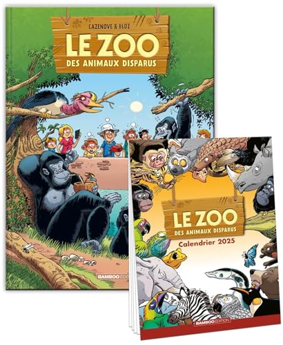 jaquette livre Le Zoo Des Animaux Disparus Tome 4 - Avec Un Calendrier 2025 Offert