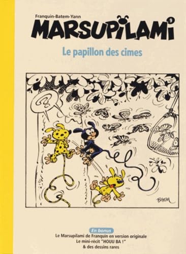 jaquette livre Marsupilami Tome 9 - Le Papillon Des Cimes