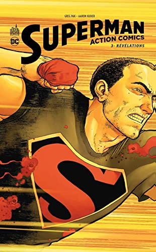 jaquette livre Superman Action Comics Tome 3 - Révélations