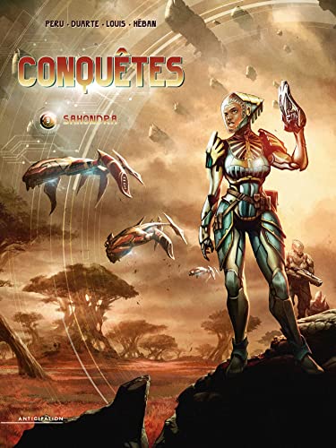 jaquette livre Conquêtes Tome 9 - Sahondra
