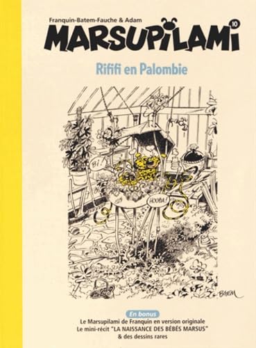 jaquette livre Marsupilami Tome 10 - Rififi En Palombie