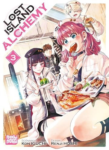 jaquette livre Lost Island Alchemy - Tome 3