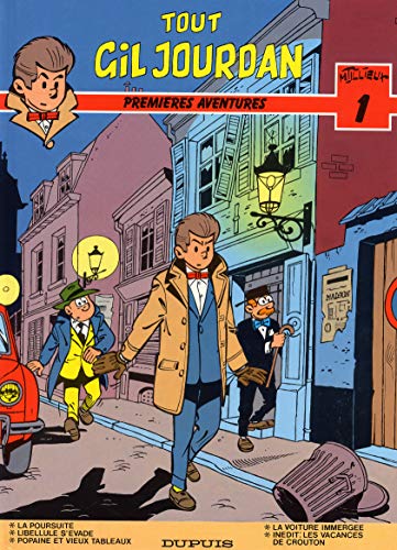 jaquette livre Tout Gil Jourdan Tome 1 - Premières Aventures