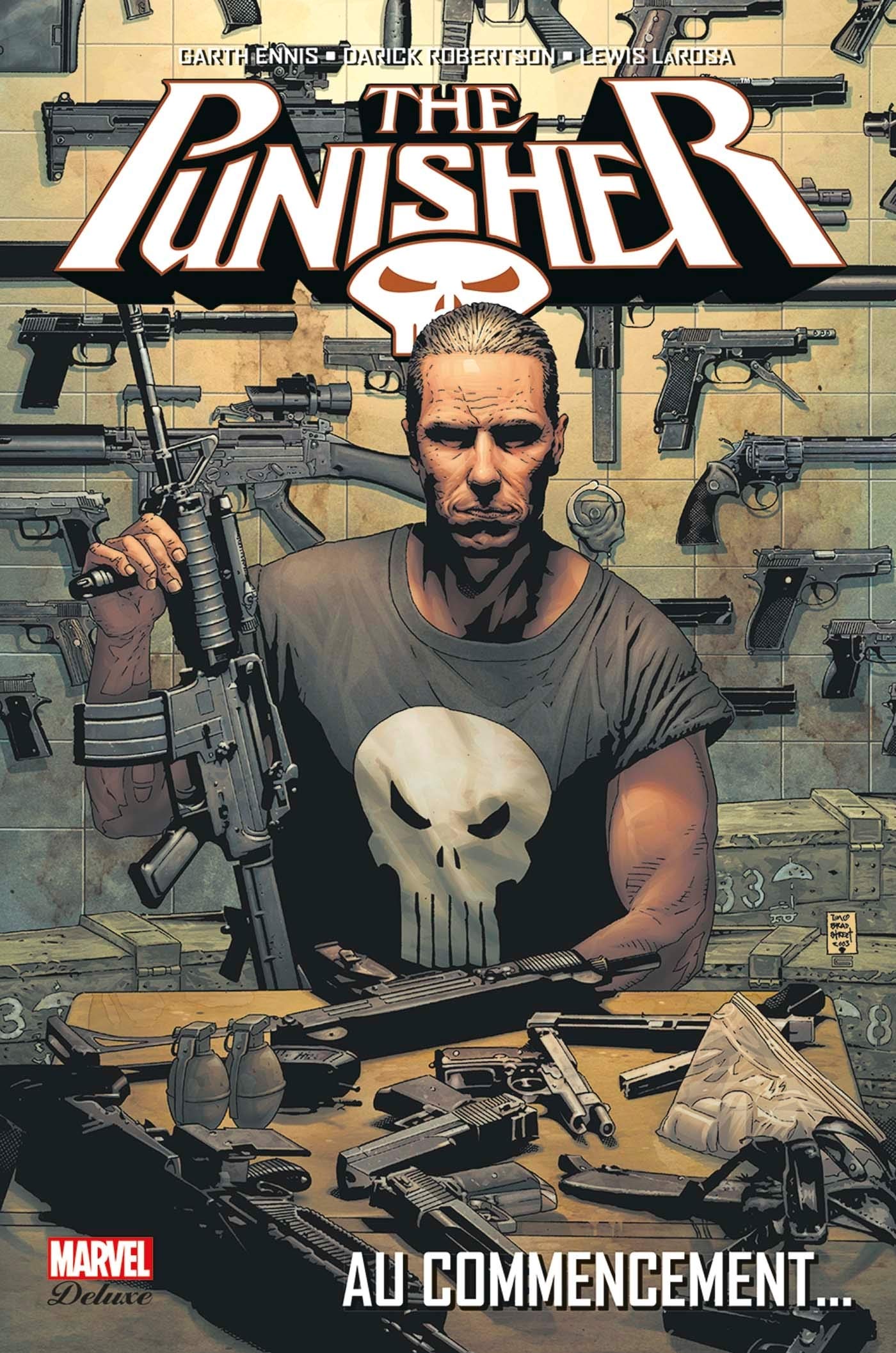 jaquette livre PUNISHER T01: AU COMMENCEMENT...