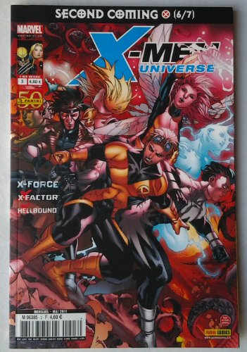 jaquette livre T3 - Le retour du messie (6/7)  x-men universe (v2)