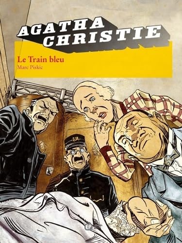 jaquette livre Agatha Christie Tome 11 - Le Train Bleu
