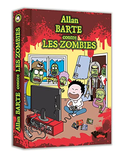 jaquette livre Allan Barte Contre Les Zombies