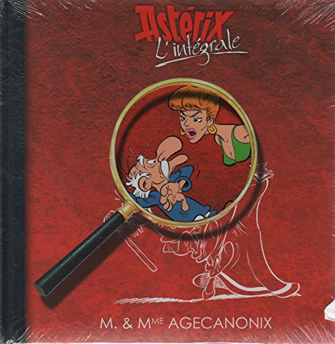 jaquette livre Astérix l'intégrale France Loisirs - M. et Mme Agécanonix