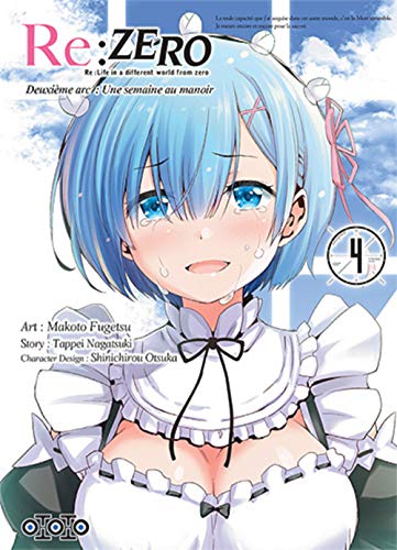 jaquette livre Re:Zero ? Deuxième Arc - Une semaine au manoir - Tome 4