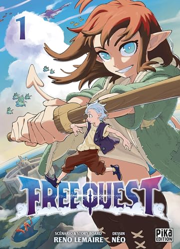 jaquette livre Free Quest - Tome 1