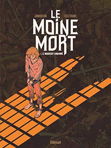 jaquette livre Le Moine Mort Tome 1 - Le Manuscrit Condamné