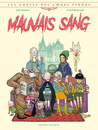jaquette livre Les Contes Des Coeurs Perdus - Mauvais Sang