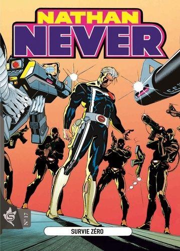 jaquette livre Nathan Never Tome 17 - Survie Zéro