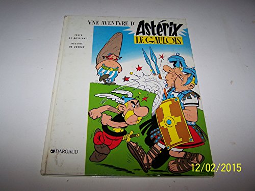 jaquette livre DIVERS EDITEURS - asterix le gaulois